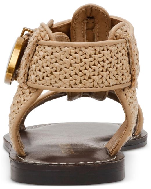 Steve Madden Metallic Brazinn Gladiator Flat Sandals