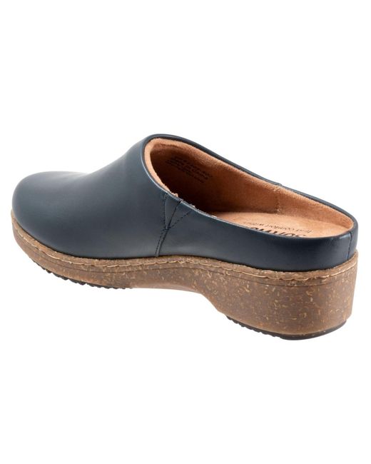 Softwalk® Blue Arvada Clog