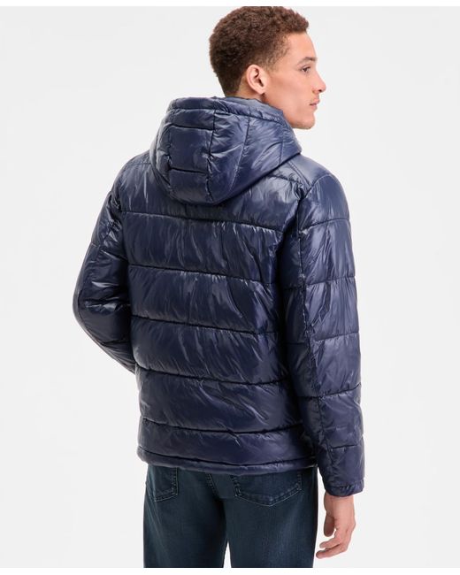 Michael Kors Blue Puffer Jacket for men