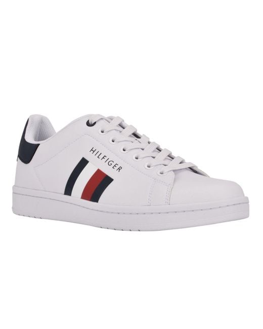 Tommy Hilfiger Laterza Lace Up Low Top Sneakers for Men | Lyst