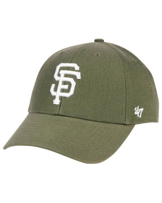 47 Brand Green San Francisco Giants Olive Mvp Cap for men