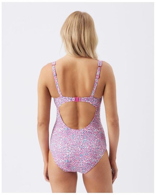 Ripe Maternity Purple Maternity Ripe Skipper Tie Front One Piece