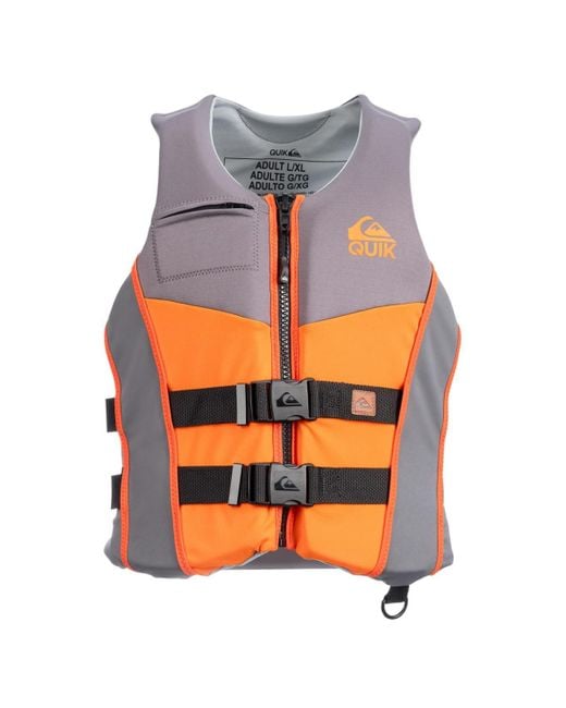 Quiksilver Gray Life Vest for men