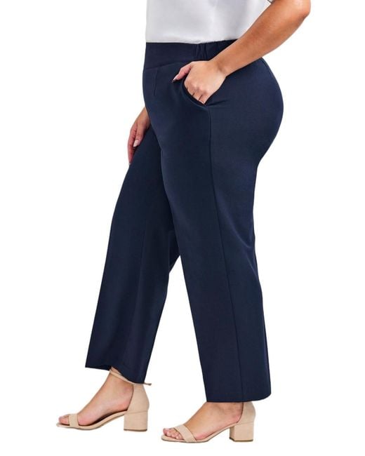 Avenue Blue Plus Size Cool Hand Pull On Pant