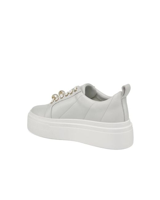 J/Slides White Aria Sneaker