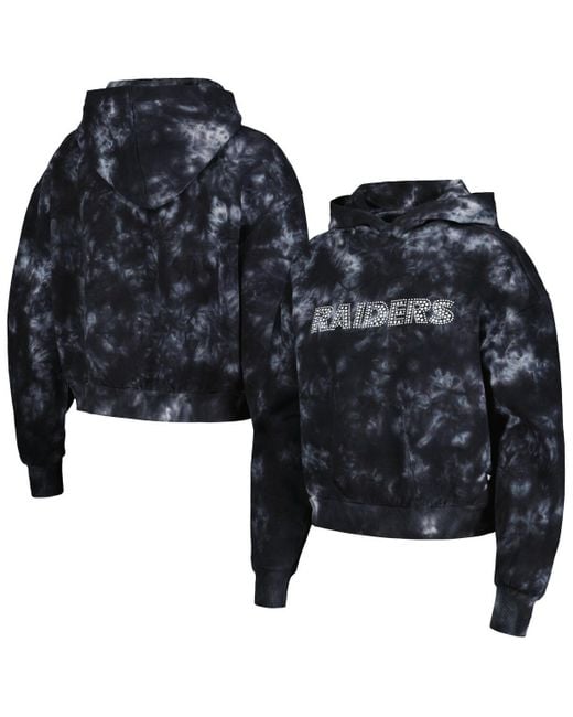 The Wild Collective Las Vegas Raiders Tie-dye Cropped Pullover Hoodie ... The Wild Collective Las Vegas Raiders Tie-dye Cropped Pullover Hoodie ...