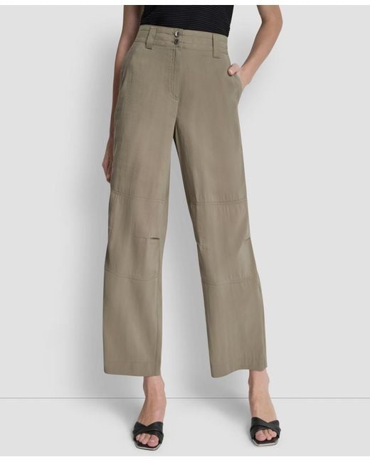 DKNY Natural Sueded Fuji Two-button Cargo Pants