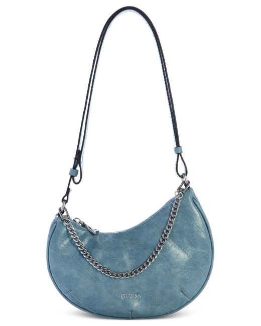 Guess Blue Amys Convertible Crossbody Bag
