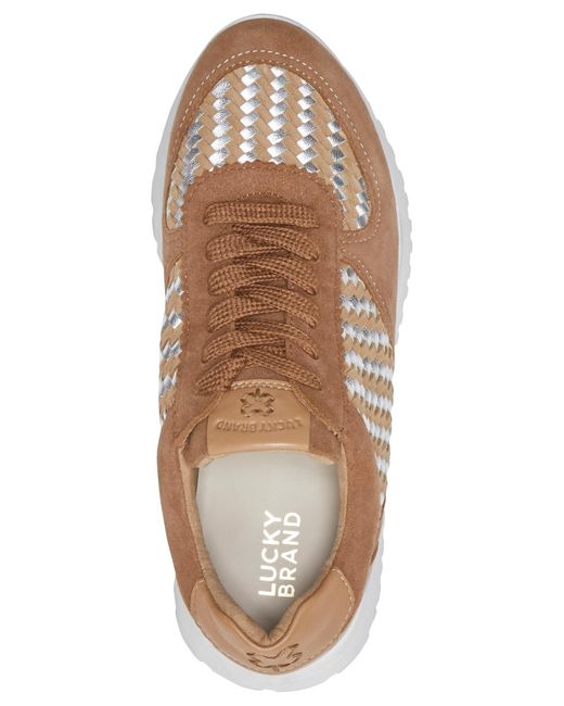 Lucky Brand Brown Deva Sneaker