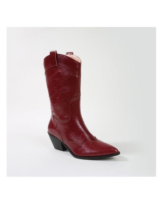 BERNESS Red Myrtle Western Boots