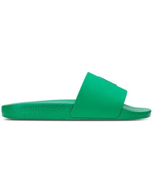 Polo Ralph Lauren Green Signature Pony Slide Sandal for men