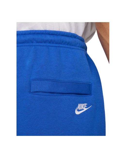 Nike Blue Club Drawstring Fleece jogger Pants for men
