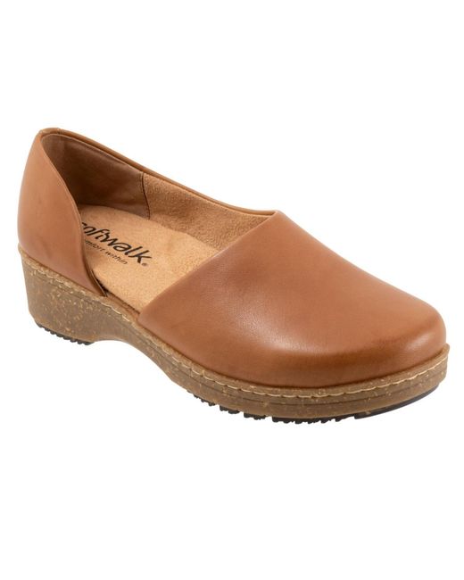 Softwalk® Brown Addie Clog