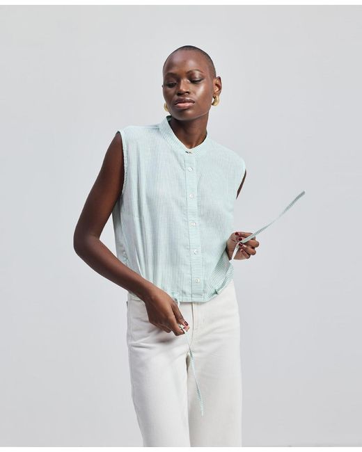 REISTOR Blue Button-down Shirt