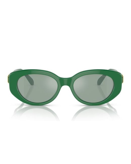 Swarovski Green Sunglasses