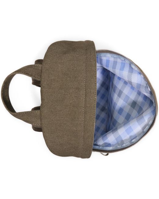 Ted Baker Green Canvas Textile Backpack for men