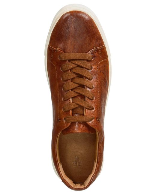 frye ivy slip on cognac