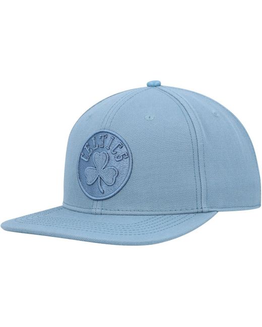 Pro Standard Blue Boston Celtics Tonal Snapback Hat for men