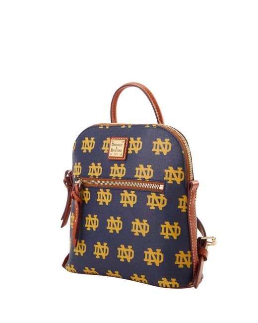 Dooney & Bourke Blue Notre Dame Fighting Irish Small Backpack