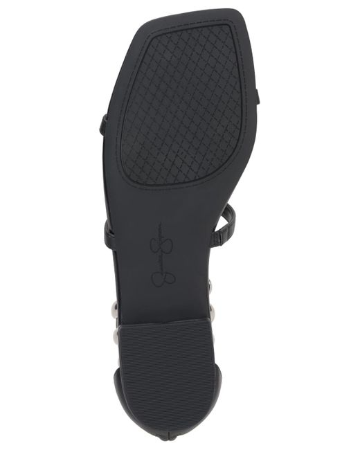 Jessica Simpson Black Elusta Studded Gladiator Sandals