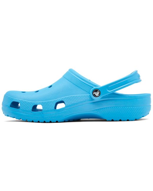 CROCSTM Blue And Classic Slide Sandals From Finish Line