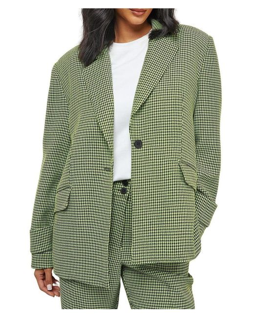 Warehouse Green Vented Back Blazer Co