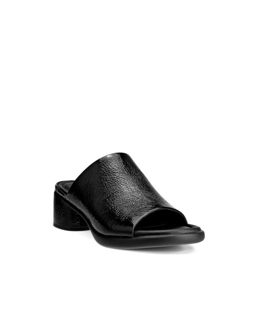 Ecco Black Sculpted Sandal Lx 35 Slip-on Mules