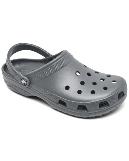 CROCSTM Gray And Classic Clogs From Finish Line