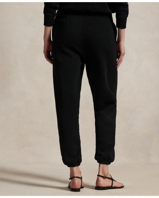 Polo Ralph Lauren Black Fleece Drawstring Sweatpants