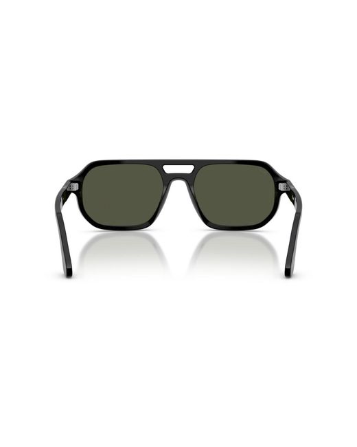 Persol Green Rectangle Guido Sunglasses