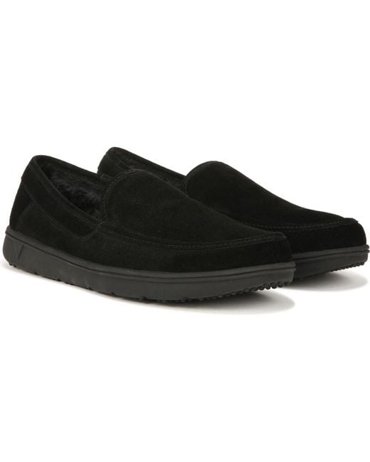 Vionic Black Gustavo Slip On Slippers for men