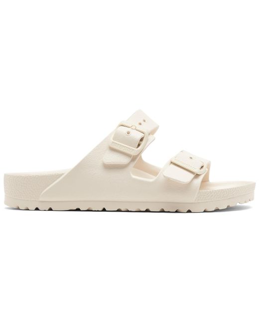 Birkenstock White Arizona Essentials Eva Sandals From Finish Line