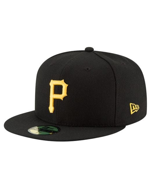 KTZ Black Paul Skenes Pittsburgh Pirates 2025 Player's Weekend 59fifty Fitted Hat for men