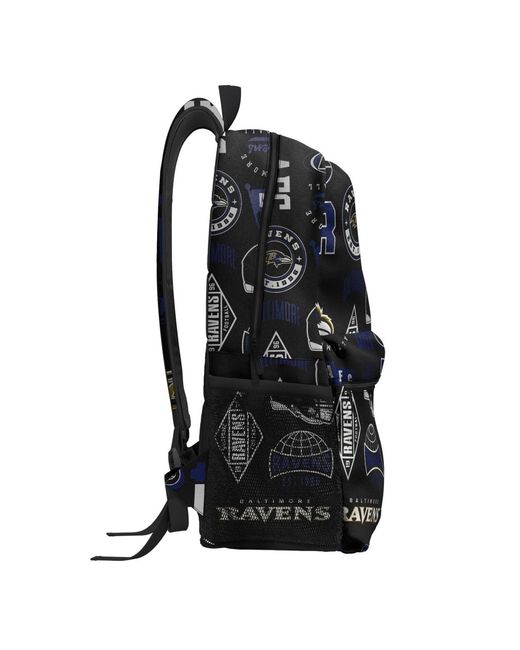 Outerstuff Black Baltimore Ravens Backpack And Lunchbox Set