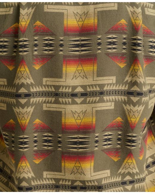 Pendleton Brown Short-sleeve Shirt for men