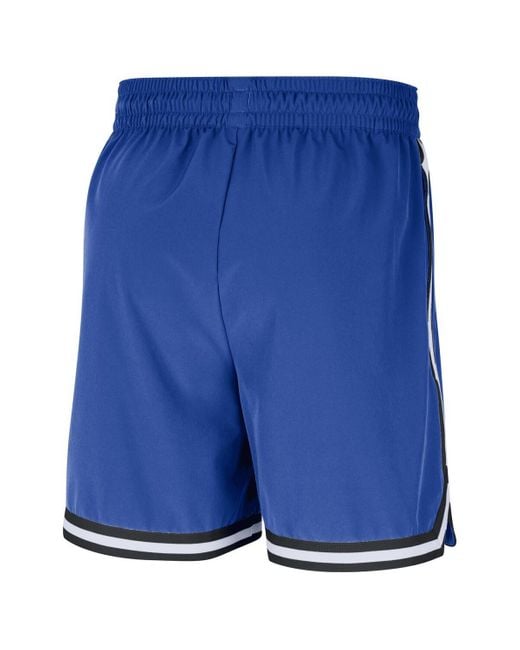 Nike Blue Orlando Magic Authentic Pre-game Woven Performance Shorts for men
