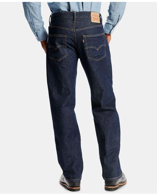 Levi's Denim ® Big Tall 550 Relaxed-fit Stretch Jeans in Rinse (Blue) for  Men | Lyst