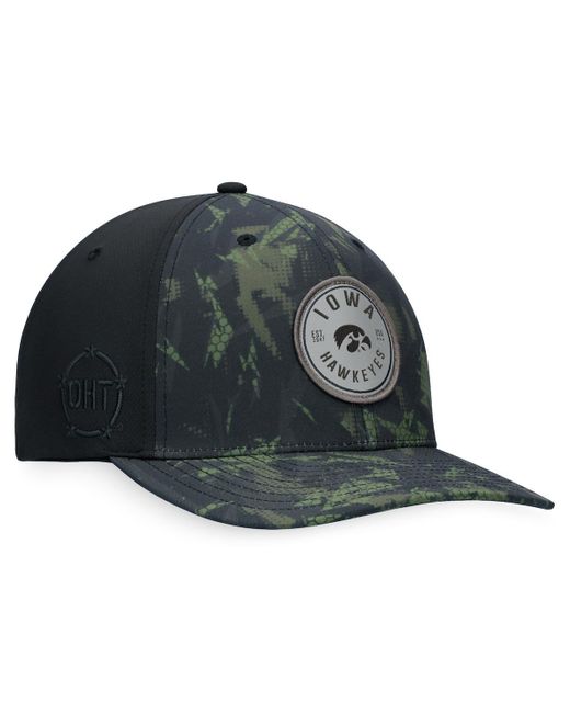 Top Of The World Green Iowa Hawkeyes Oht Military-inspired Appreciation Camo Render Flex Hat for men