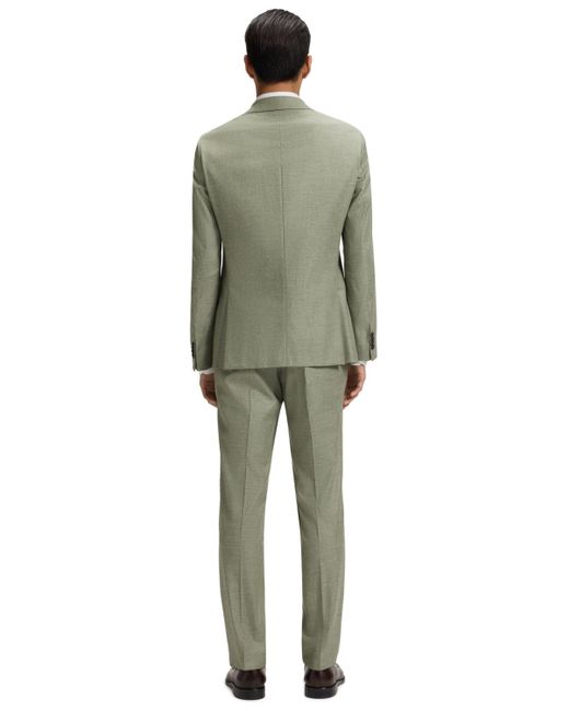 Boss Green Boss By Patterned Stretch Slim-fit Blazer for men