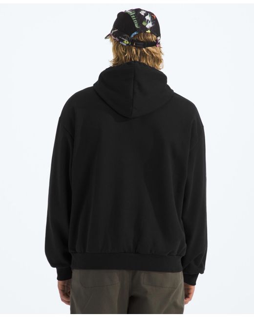 The North Face Black Evolution Simple Dome Oversized Hoodie for men