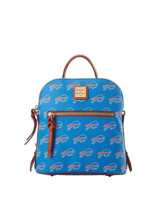 Dooney & Bourke Blue Buffalo Bills Small Backpack