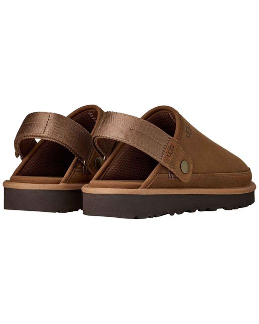 Ugg Brown Goldencoast Round-toe Clogs for men