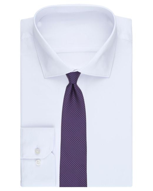 Brooks Brothers Purple B By Classic Floating Dot Pattern Tie for men