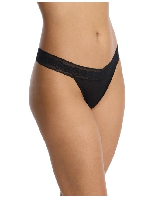 Skarlett Blue Black Lust Lace Thong