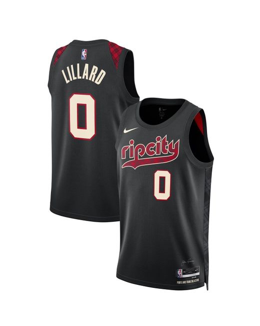Nike And Damian Lillard Portland Trail Blazers 2023 24 Swingman