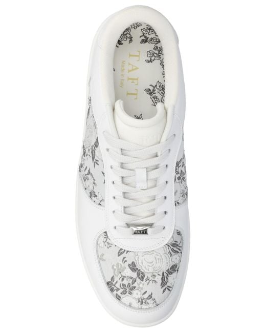 Taft White Rapido Low Top Sneakers for men