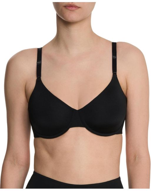 Natori Black Liquid Smooth Seamless Underwire Bra