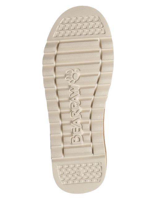 BEARPAW Natural Langly Platform Pull-on Short Boots