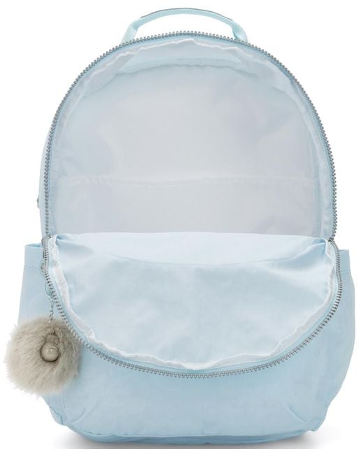 Kipling Blue Seoul Xl Backpack