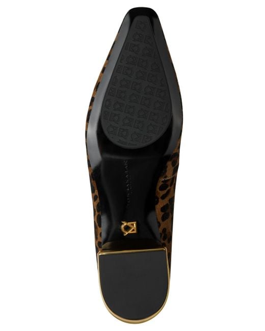 Donna Karan Brown Savita Pointed Toe Flats